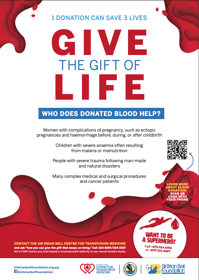 Give the Gift of Life Poster